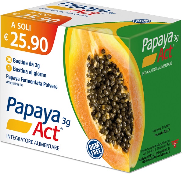 PAPAYA ACT 3G 30 BUSTINE - farmacialombardia.it