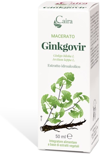 CAIRA GINKGOVIR MACERATO IDROALCOLICO GOCCE 50 ML - farmacialombardia.it