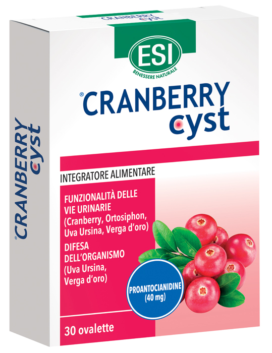 ESI CRANBERRY CYST 30 OVALETTE - farmacialombardia.it