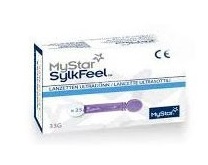 LANCETTE PUNGIDITO MYSTAR SYLKFEEL LANCETS 33 GAUGE 25 PEZZI - farmacialombardia.it