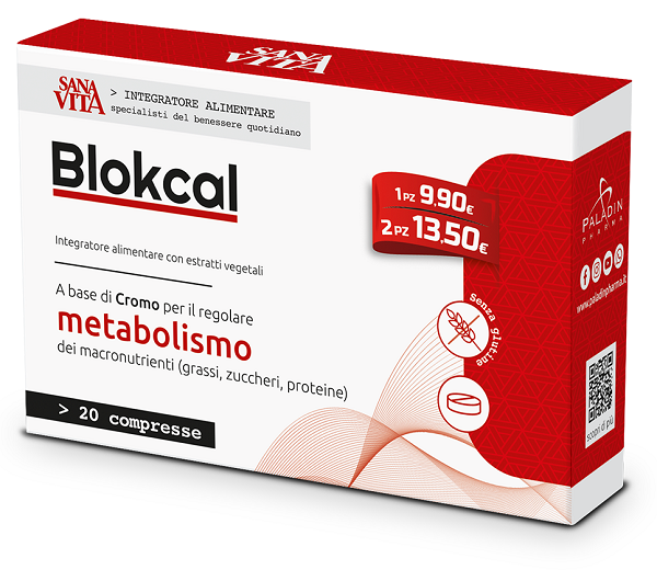 SANAVITA BLOKCAL 20 COMPRESSE - farmacialombardia.it