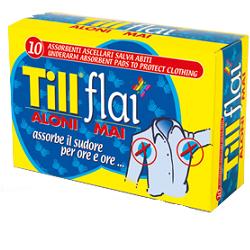 TILL FLAI ASSORBENTI ASCELLARI 10 PEZZI - farmacialombardia.it
