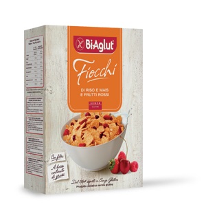 BIAGLUT CEREALI PRIMA COLAZIONE AI FRUTTI ROSSI 275 G - farmacialombardia.it