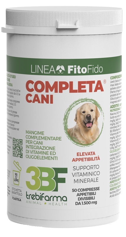 COMPLETA CANI 50 COMPRESSE BARATTOLO 75 G - farmacialombardia.it