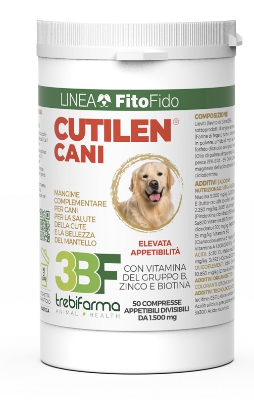 CUTILEN CANI 50 COMPRESSE BARATTOLO 75 G - farmacialombardia.it