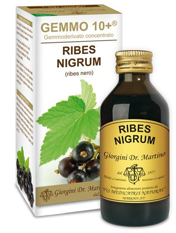GEMMO 10+ RIBES NERO 100 ML LIQUIDO ANALCOLICO - farmacialombardia.it