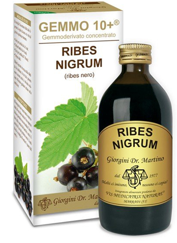 GEMMO 10+ RIBES NERO 200 ML LIQUIDO ANALCOLICO - farmacialombardia.it