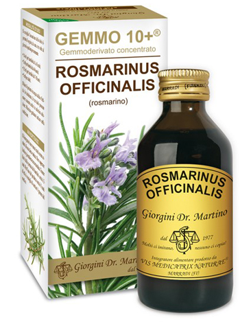 GEMMO 10+ ROSMARINO LIQUIDO ANALCOLICO 100 ML - farmacialombardia.it