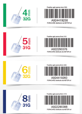 AGO PER PENNA DA INSULINA FORA FINE GAUGE 32 4 MM 100 PEZZI - farmacialombardia.it