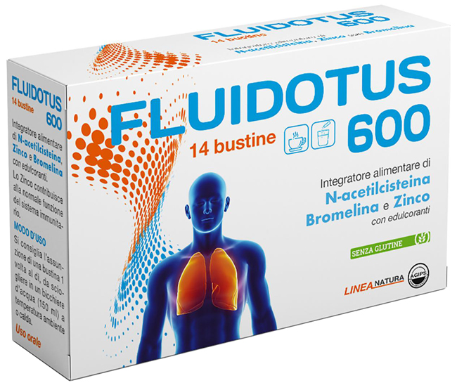 FLUIDOTUS 600 14 BUSTINE - farmacialombardia.it