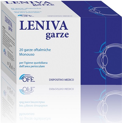 LENIVA GARZE OFTALMICHE 20 PEZZI - farmacialombardia.it