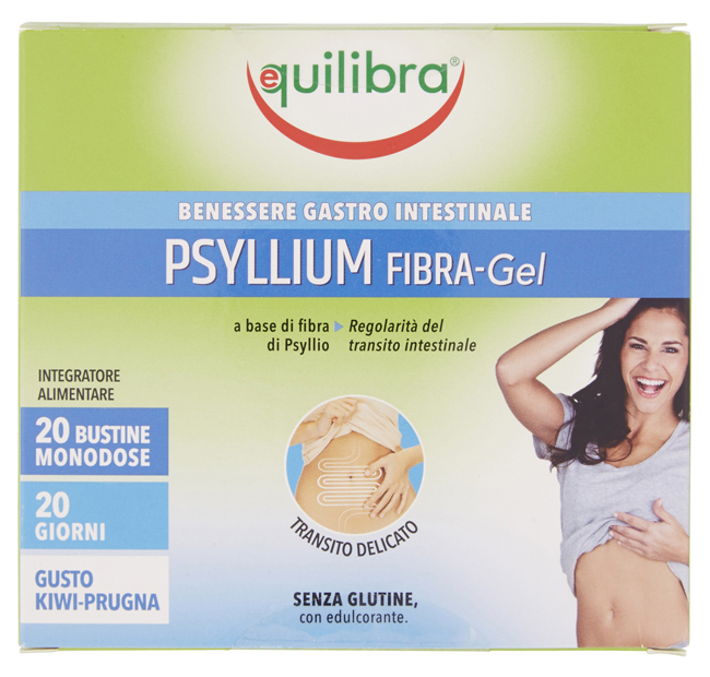 PSYLLIUM FIBRA GEL GUSTO KIWI PRUGNA 20 BUSTINE MONODOSE - farmacialombardia.it
