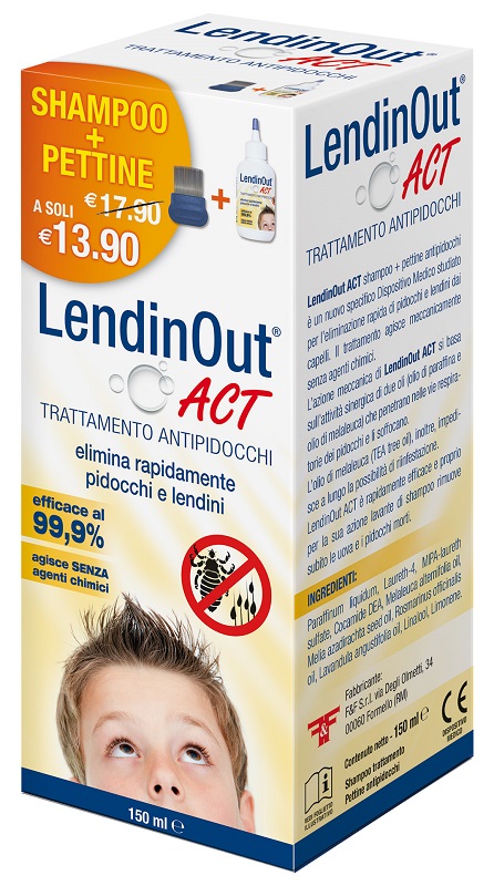 LENDINOUT ACT ANTIPIDOCCHI 150 ML - farmacialombardia.it