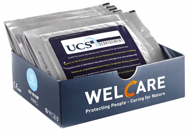 UCS DEBRIDEMENT 10 PANNO DETERGENTE PER DEBRIDEMENT FERITE 10 PEZZI - farmacialombardia.it