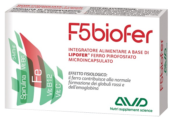 F5 BIOFER 30 CAPSULE BLISTER 14,8 G - farmacialombardia.it
