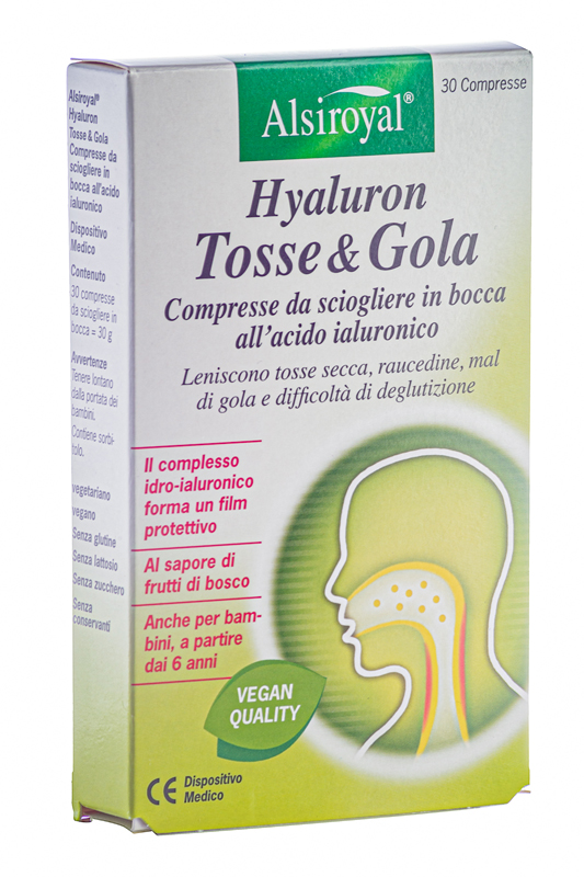 HYALURON TOSSE & GOLA 30 COMPRESSE N - farmacialombardia.it