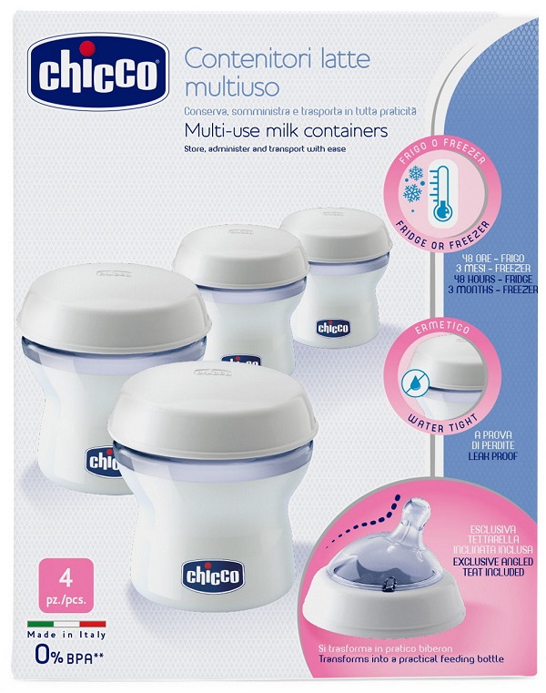CHICCO CONTENITORE LATTE STEP UP NEW - farmacialombardia.it