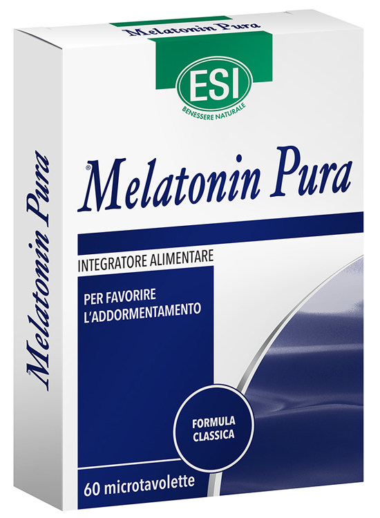 ESI MELATONIN PURA 60 MICROTAVOLETTE - farmacialombardia.it