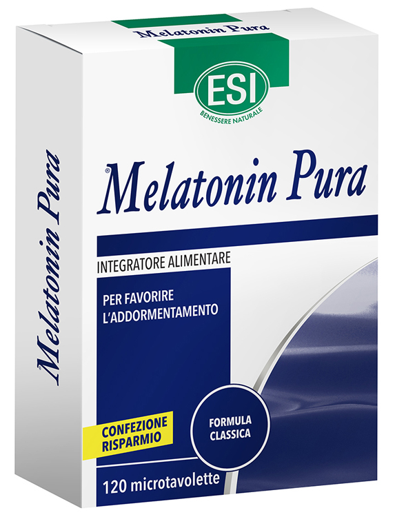 ESI MELATONIN PURA 120 MICROTAVOLETTE - farmacialombardia.it