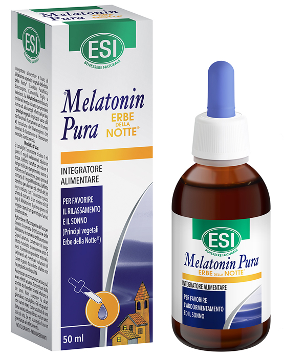 ESI MELATONIN PURA GOCCE ERBE NOTTE 50 ML - farmacialombardia.it