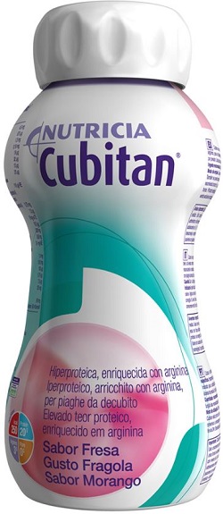 CUBITAN FRAGOLA 4 X 200 ML - farmacialombardia.it