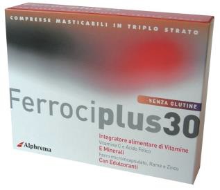 FERROCIPLUS 30 24 COMPRESSE MASTICABILI - farmacialombardia.it