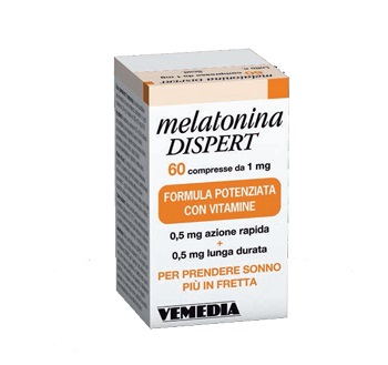 MELATONINA DISPERT 1MG DI MELATONINA 60 COMPRESSE - farmacialombardia.it