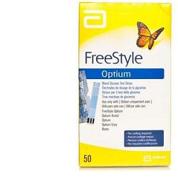 STRISCE MISURAZIONE GLICEMIA FREESTYLE OPTIUM TEST STRIPS 50 PEZZI SENZA CALIBRAZIONE - farmacialombardia.it