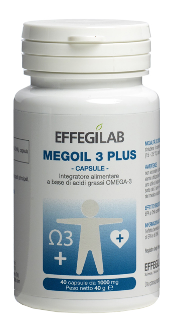 MEGOIL3 PLUS 40 CAPSULE - farmacialombardia.it