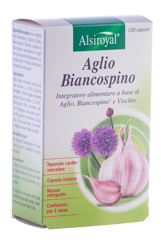 AGLIO BIANCOSPINO 100 CAPSULE - farmacialombardia.it