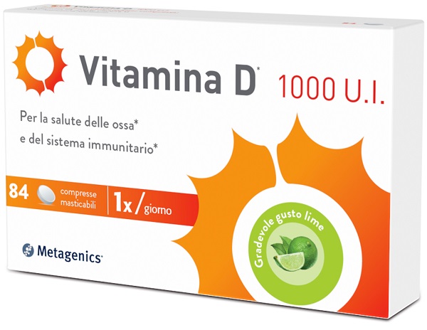 VITAMINA D 1000 UI 84 COMPRESSE MASTICABILI - farmacialombardia.it