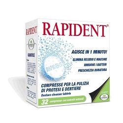 RAPIDENT COMPRESSE 32 PEZZI - farmacialombardia.it