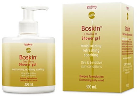 BOSKIN DOCCIA GEL EMOLLIENTE CUOIO CAPELLUTO E PELLE 300 ML - farmacialombardia.it