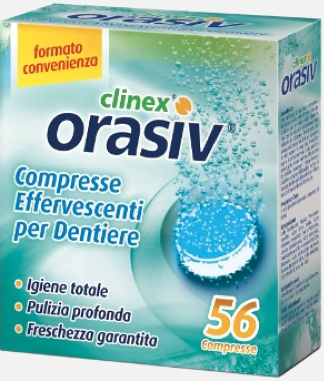 ORASIV CLINEX 56 COMPRESSE EFFERVESCENTI - farmacialombardia.it