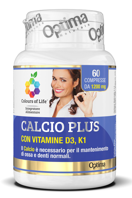 COLOURS OF LIFE CALCIO PLUS 60 COMPRESSE 1200 MG - farmacialombardia.it