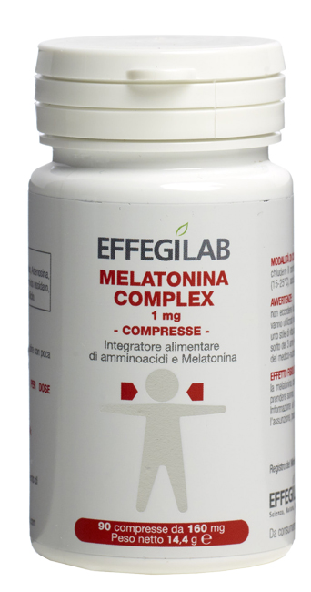 MELATONINA COMPLEX 1MG 90 COMPRESSE - farmacialombardia.it