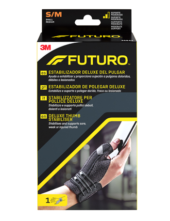 STABILIZZATORE PER POLLICE FUTURO NERO SMALL/MEDIUM 1 PEZZO - farmacialombardia.it