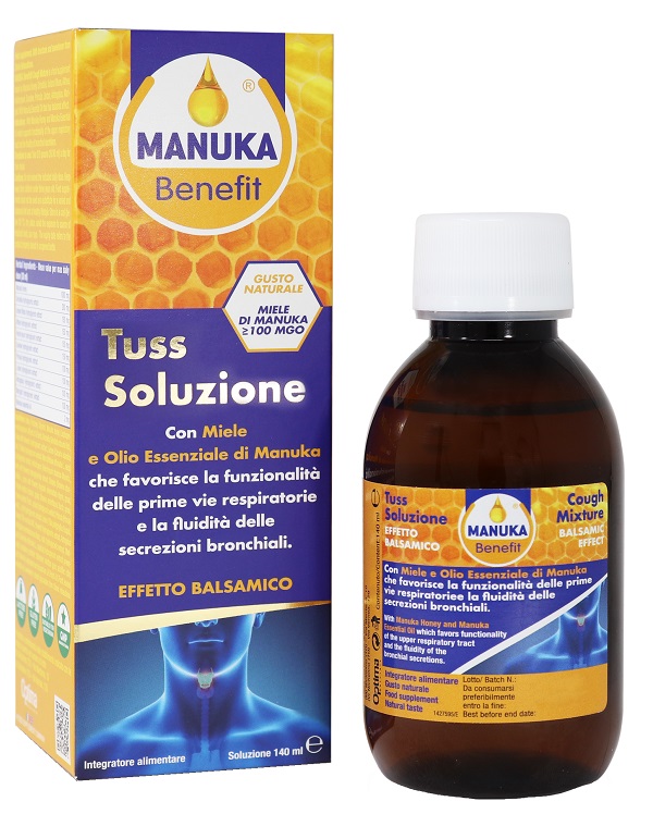 MANUKA BENEFIT TUSS SOLUZIONE 140 ML - farmacialombardia.it