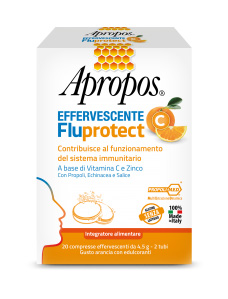 APROPOS FLUPROTECT EFFERVESCENTE C 20 COMPRESSE - farmacialombardia.it