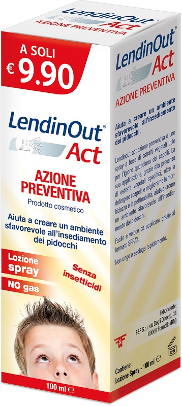 LENDINOUT ACT AZIONE PREVENTIVA SPRAY 100 ML - farmacialombardia.it
