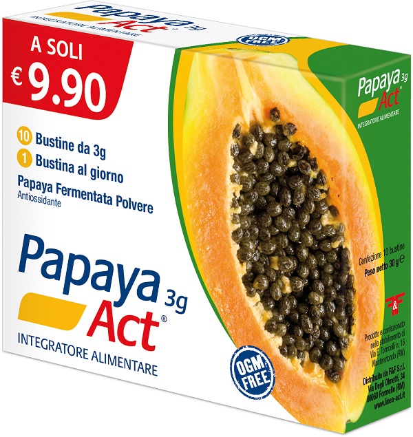 PAPAYA ACT 3G 10 BUSTINE - farmacialombardia.it