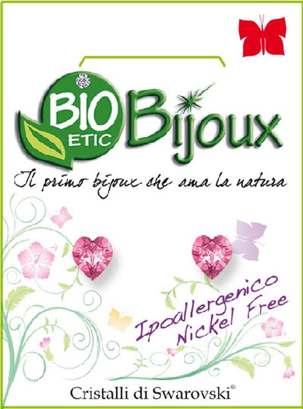 ORECCHINO CUORE 5MM ROSE - farmacialombardia.it