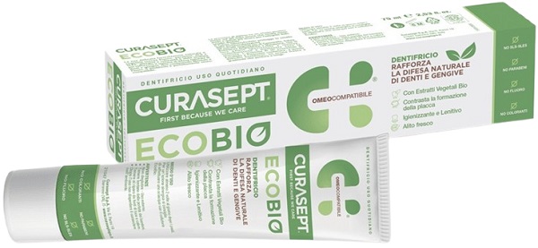 CURASEPT PHARMADENT ECOBIO DENTIFRICIO 75 ML - farmacialombardia.it