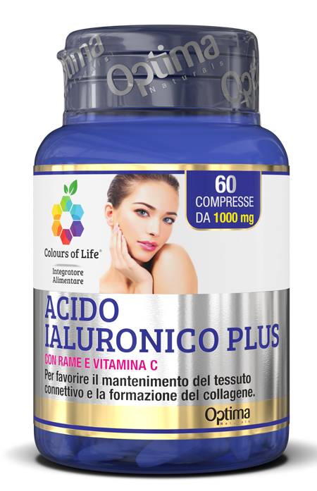 COLOURS OF LIFE ACIDO IALURONICO PLUS 60 COMPRESSE 1000 MG - farmacialombardia.it