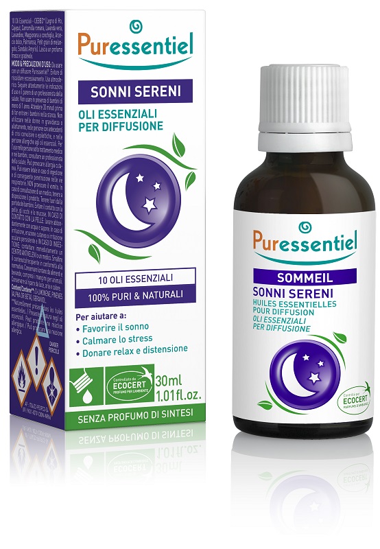 MISCELA SONNI SERENI OLI ESSENZIALI PER DIFFUSIONE 30 ML - farmacialombardia.it