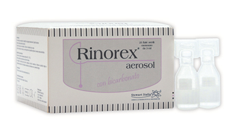 FIALA PER AEROSOL RINOREX BICARBONATO 25 FIALE 3 ML - farmacialombardia.it