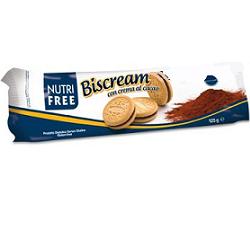 NUTRIFREE BISCREAM CON CREMA AL CACAO 125 G - farmacialombardia.it