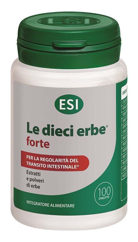 ESI LE DIECI ERBE+FORTE 100 OVALETTE - farmacialombardia.it