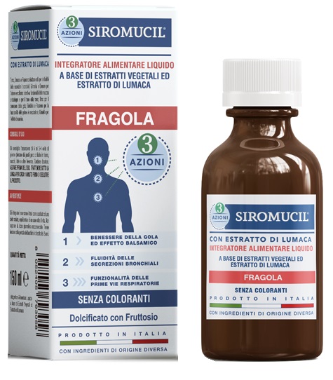 SIROMUCIL 3 AZIONI FRAGOLA 150 ML - farmacialombardia.it