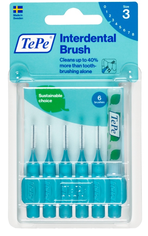 TEPE SCOVOLINO BLU 0,60MM 6 PEZZI - farmacialombardia.it